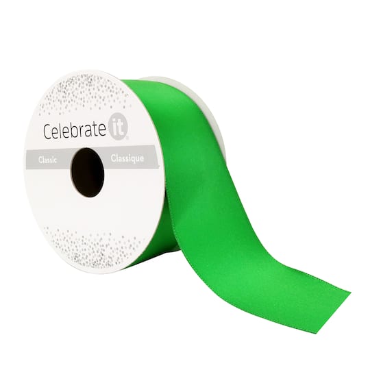 12 Pack: 1.5&#x22; x 3yd. Double Faced Satin Ribbon by Celebrate It&#x2122;